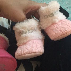Light pink Bebe boots
